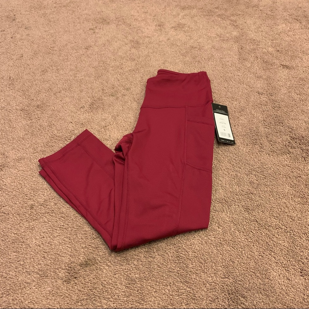 NWT Yogalicious Lux Red Leggings